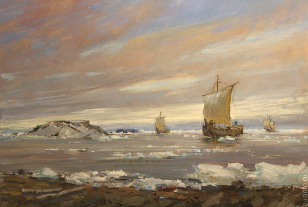 Кочи русских мореходов в Карском море. В. Латынцев